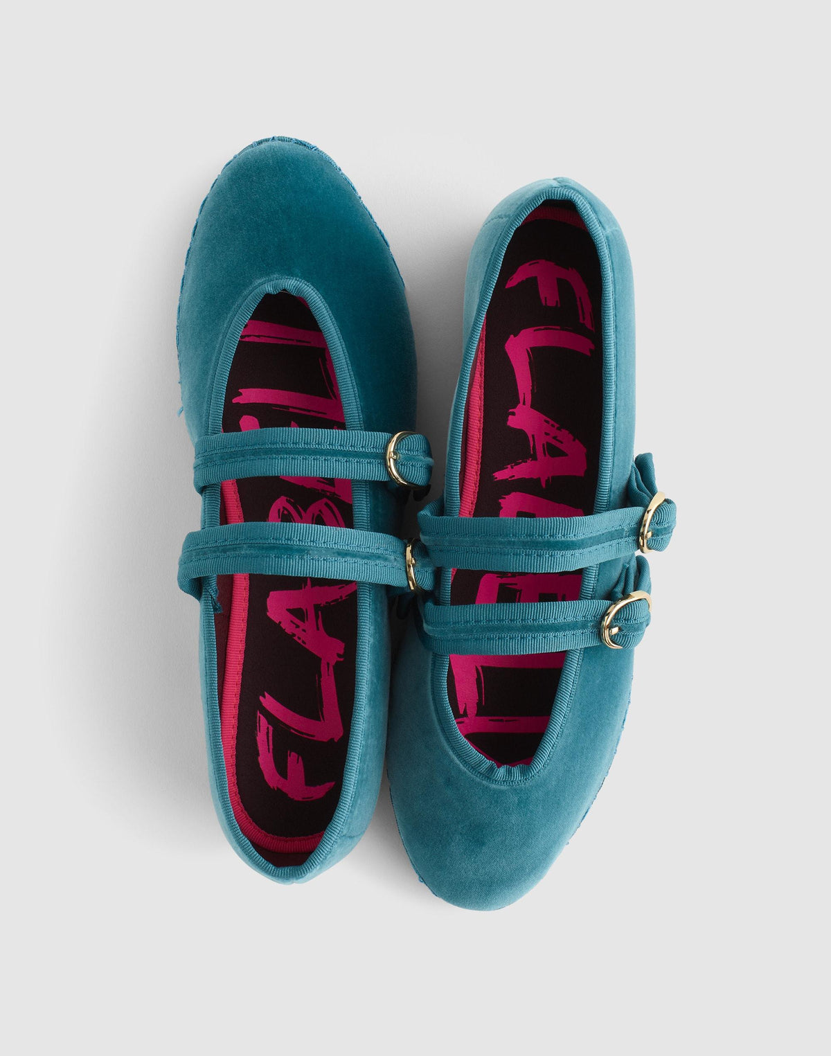 Madewell Flabelus Lady Claire Mary Janes Green