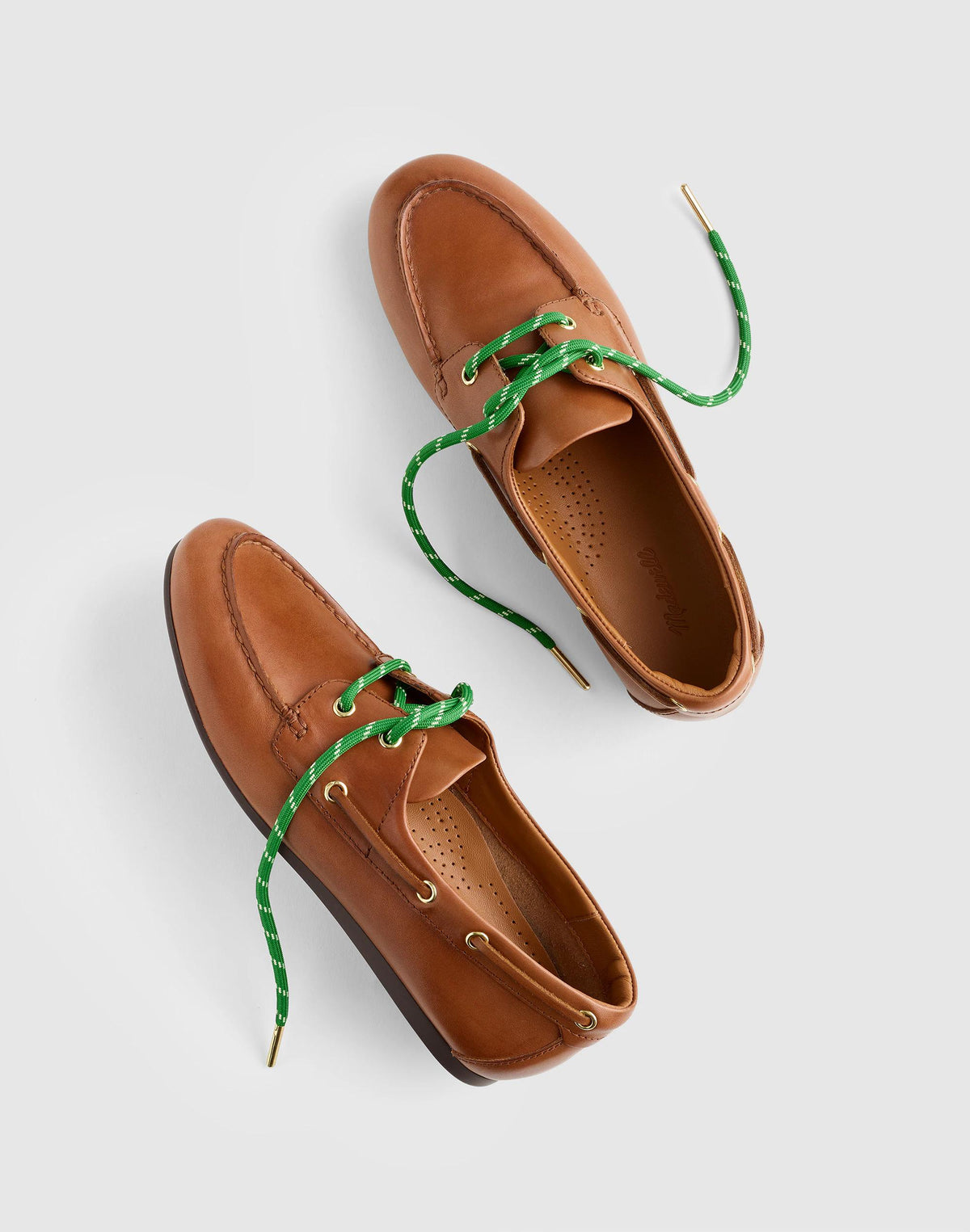 Madewell The Jamie Boat Shoe Darest Brown