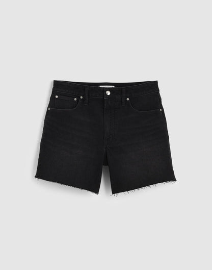 Madewell The Curvy Perfect Vintage Mid-Length Jean Short Catalani Wash