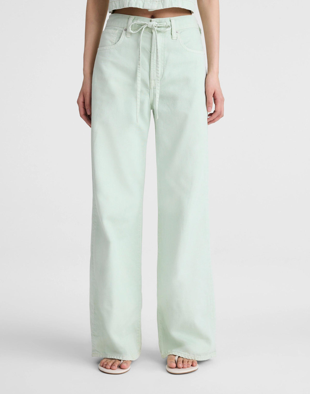 Madewell Madewell x Shopbop Ultimate Wide-Leg Jean in Airy Denim Storied Sea