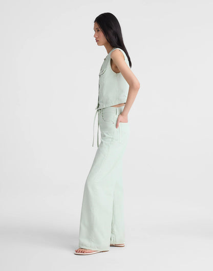 Madewell Madewell x Shopbop Ultimate Wide-Leg Jean in Airy Denim Storied Sea