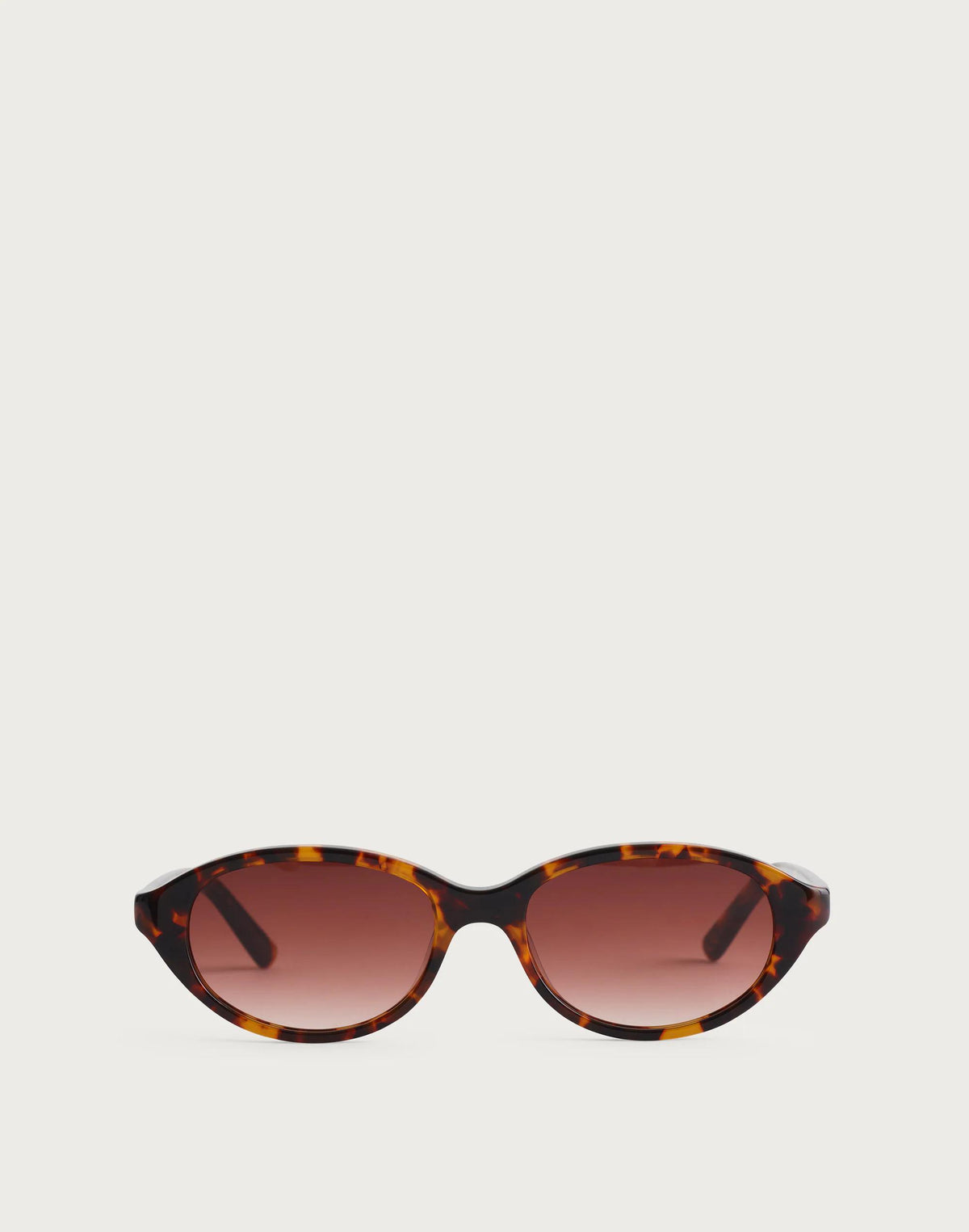 Madewell The Solina Oval Sunglasses Afterglow Red Tort