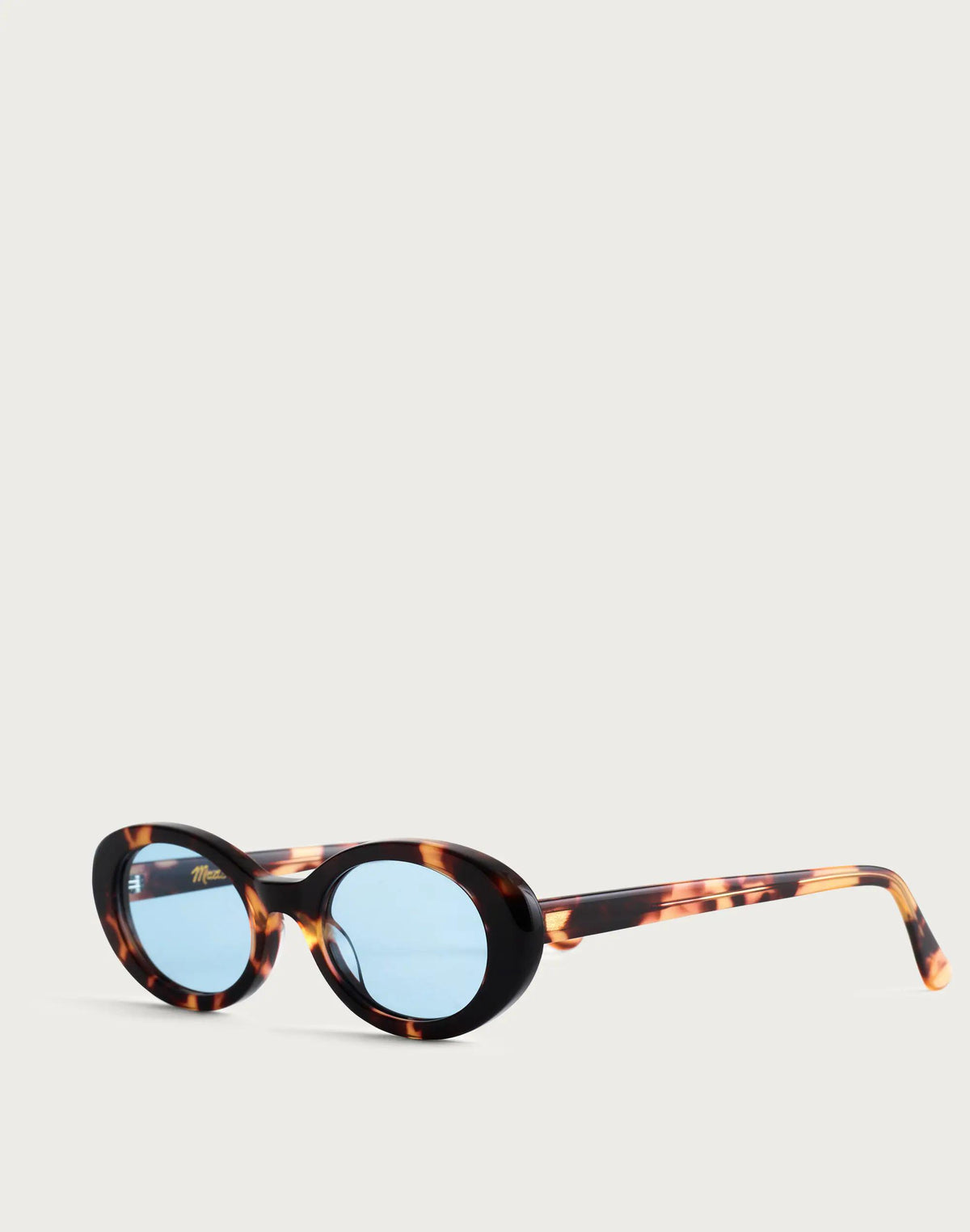 Madewell Russell Oval Sunglasses Whisky Tort