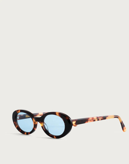Madewell Russell Oval Sunglasses Whisky Tort
