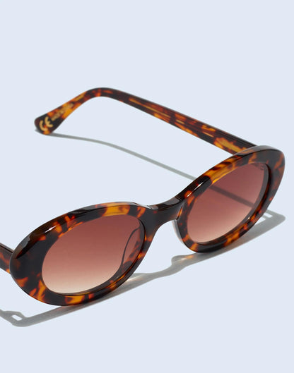 Madewell Russell Oval Sunglasses Afterglow Red Tort