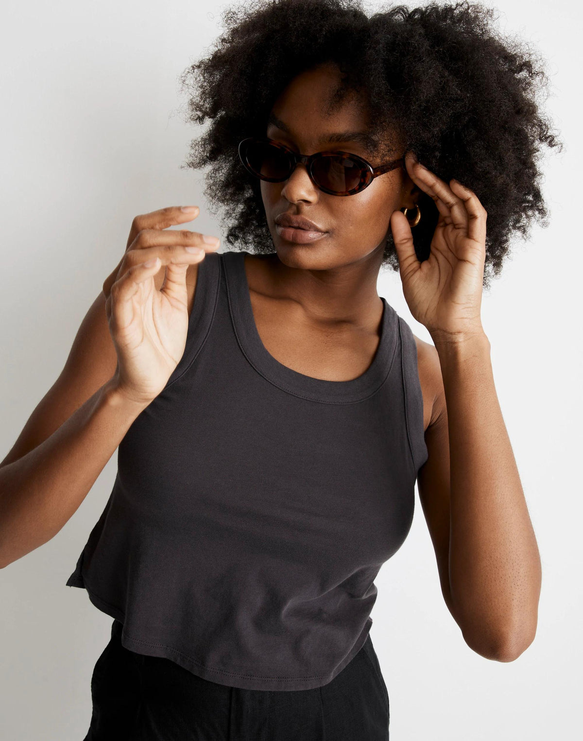 Madewell Russell Oval Sunglasses Afterglow Red Tort