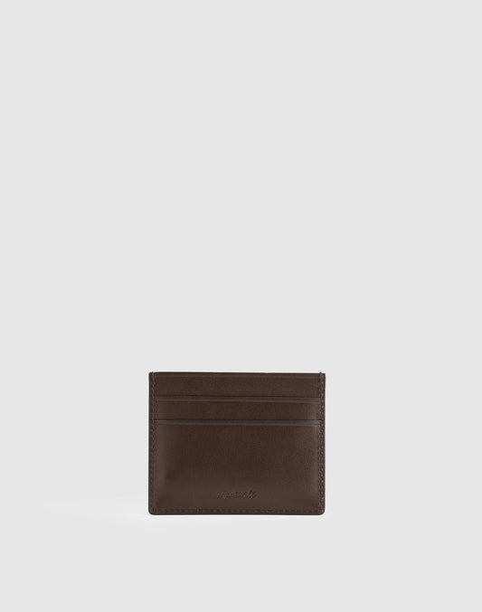 Madewell The Card Case Dark Carob
