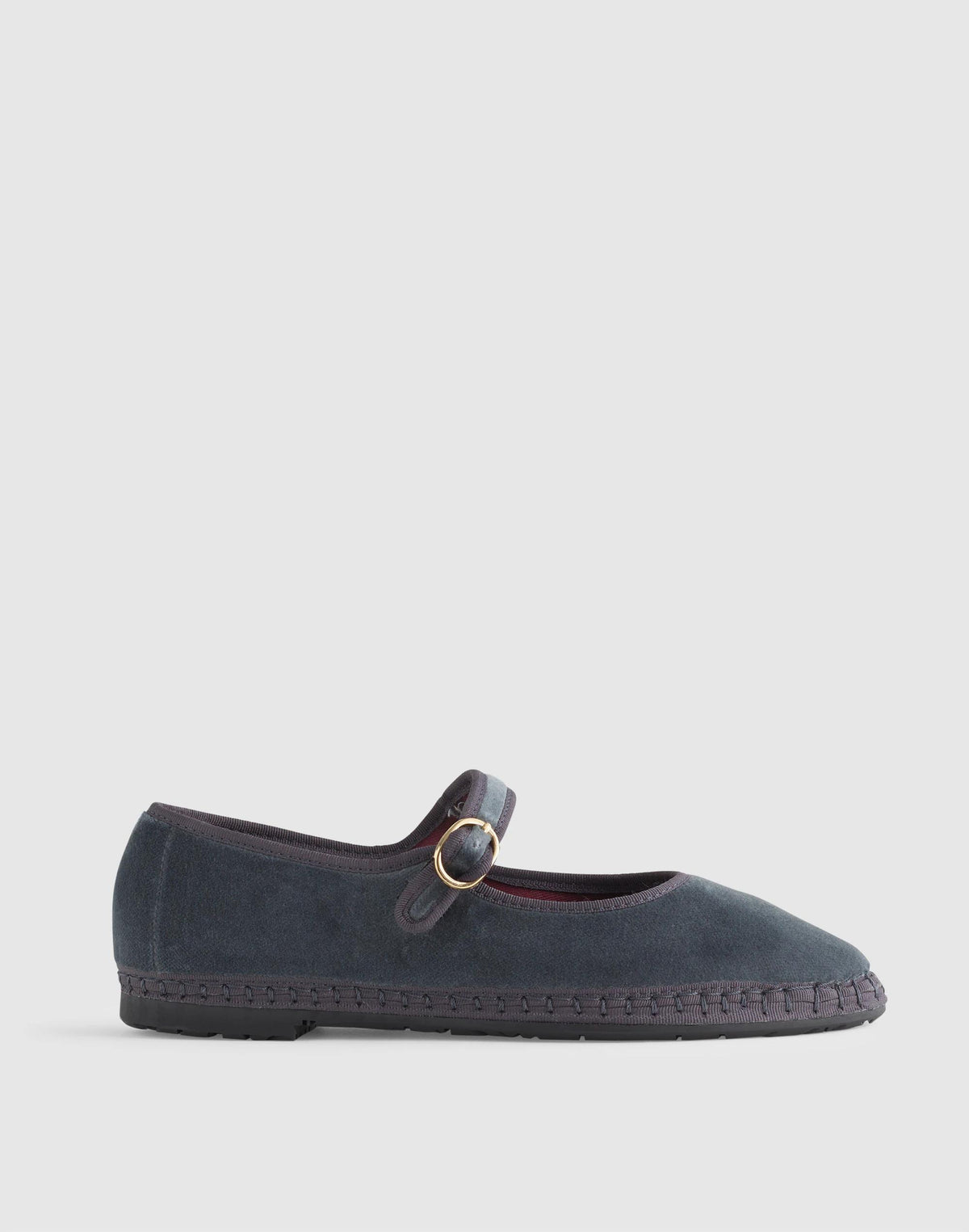 Madewell Flabelus Javert Mary Janes Grey