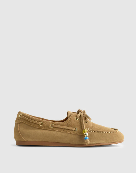 Madewell The Jamie Boat Shoe Walnut Shell