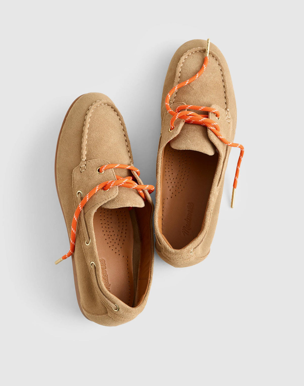 Madewell The Jamie Boat Shoe Walnut Shell