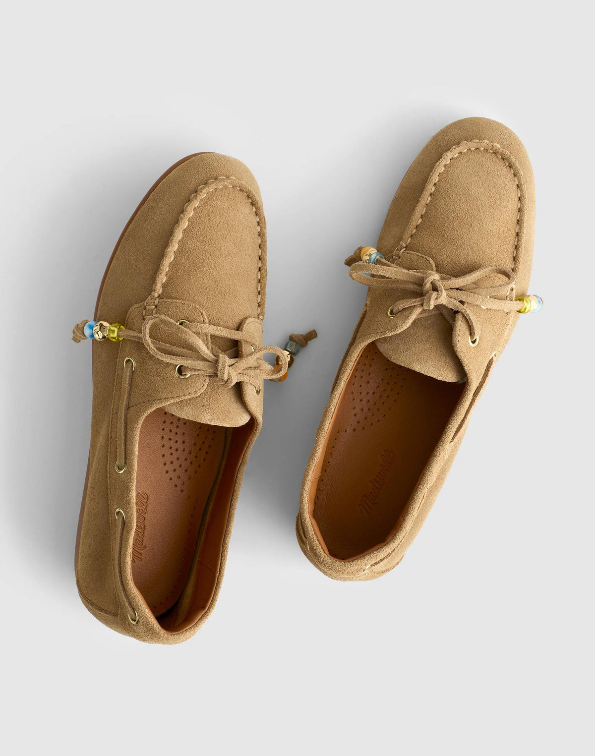 Madewell The Jamie Boat Shoe Walnut Shell