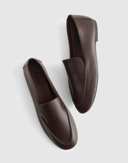 Madewell The Dolli Glove Loafer Dark Carob
