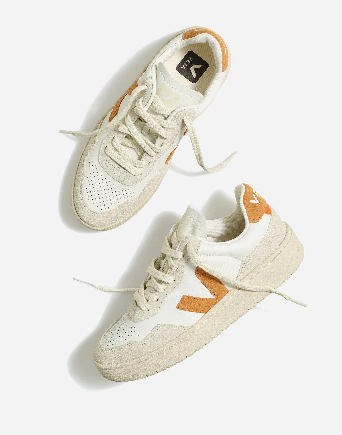 Madewell Veja™ V-90 Sneakers Extra White Umber