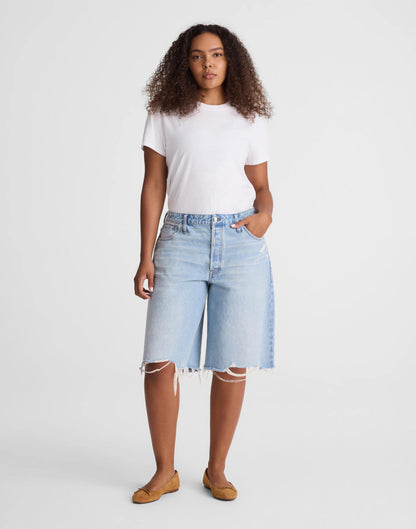 Madewell The Curvy Essex Long Baggy Short Londe Wash
