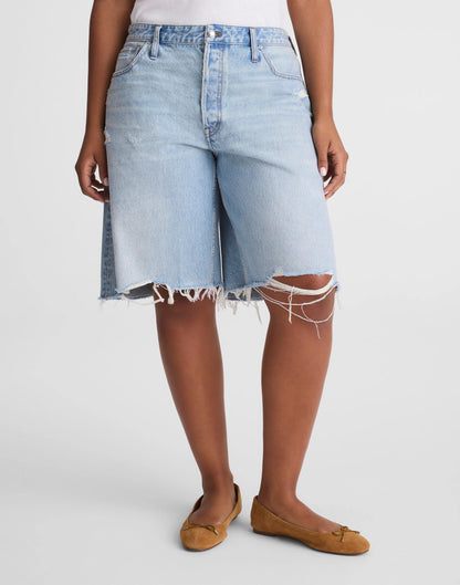 Madewell The Curvy Essex Long Baggy Short Londe Wash
