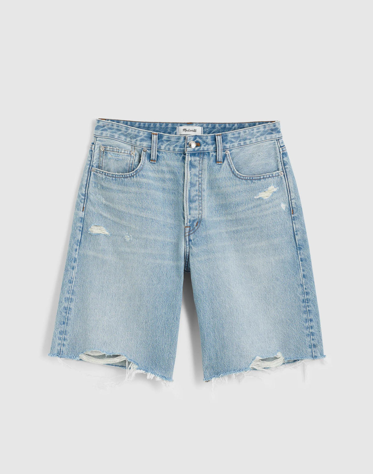 Madewell The Curvy Essex Long Baggy Short Londe Wash