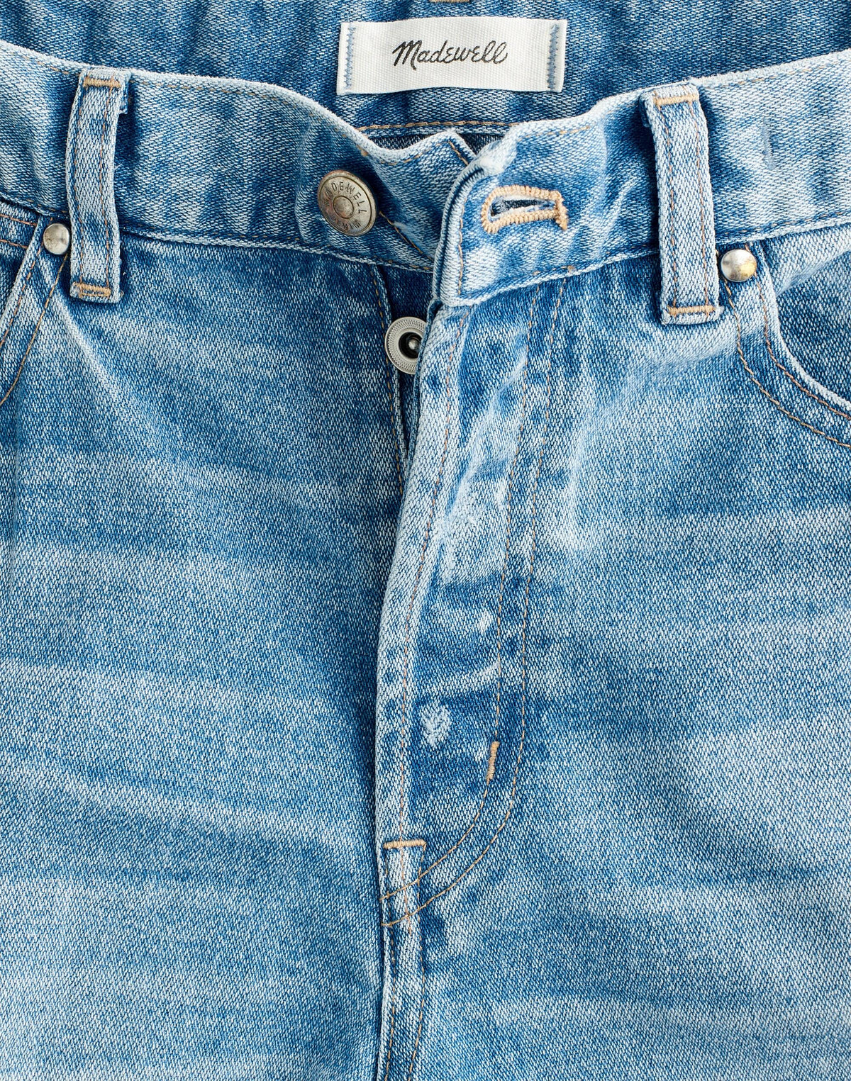 Madewell Short Low-Slung Baggy Crop Jean Larson Wash