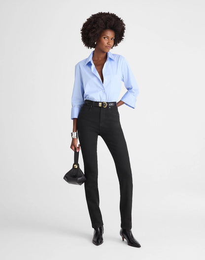Madewell The Tall Pencil Jean Black Frost