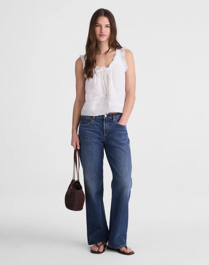 Madewell The Leah Top White