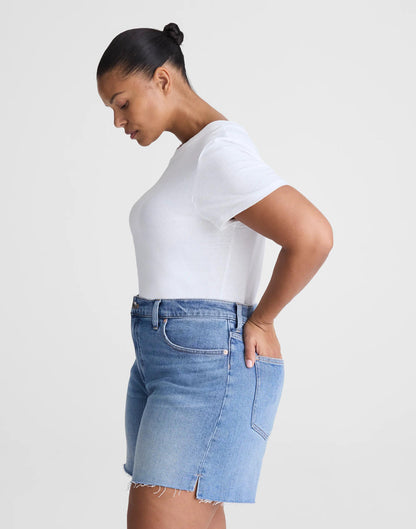Madewell The Plus Perfect Vintage Mid-Length Short Midvale Wash
