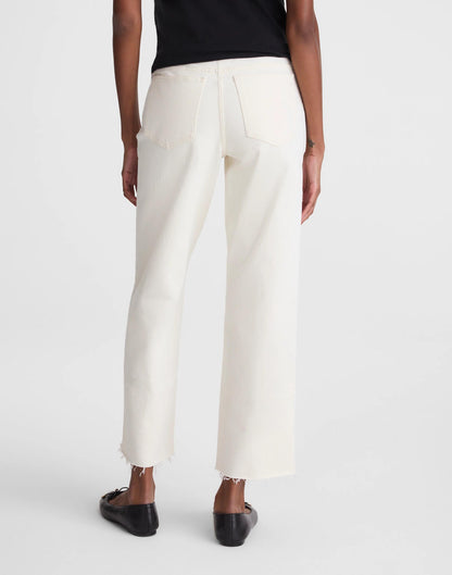 Madewell The Maternity Perfect Vintage Wide-Leg Crop Jean in Vintage Canvas Vintage Canvas