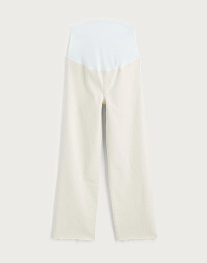 Madewell The Maternity Perfect Vintage Wide-Leg Crop Jean in Vintage Canvas Vintage Canvas