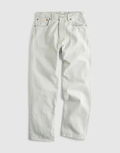 Madewell The 1991 Loose Straight Jean in Garment Dye Aluminum