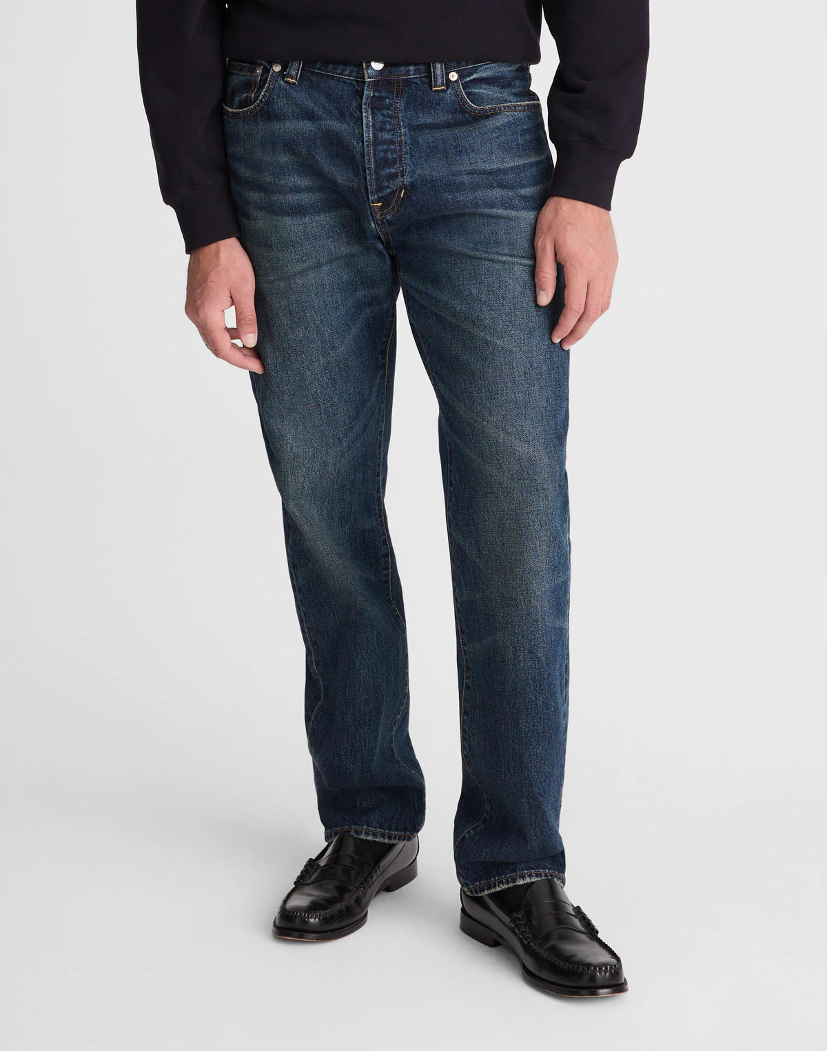 Madewell The 1991 Straight-Leg Jean in Japanese Denim Fairside Wash