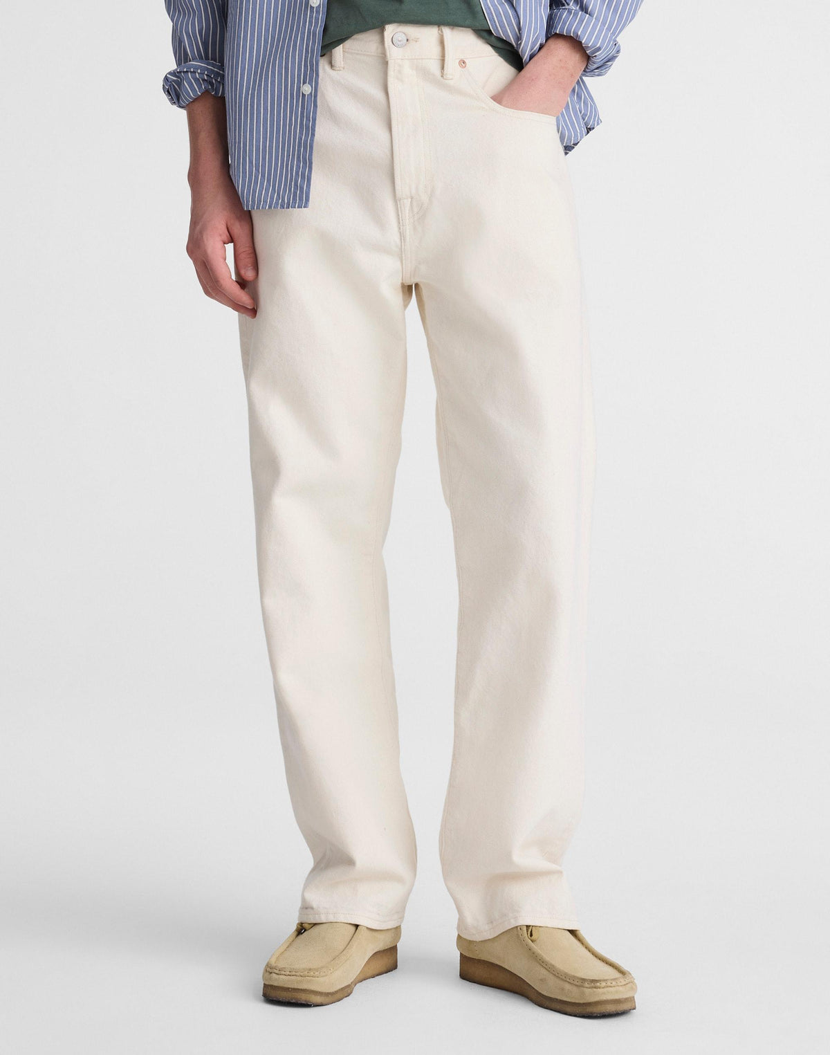 Madewell The 1991 Loose Straight Jean Ecru