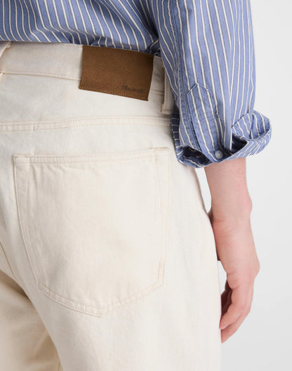 Madewell The 1991 Loose Straight Jean Ecru
