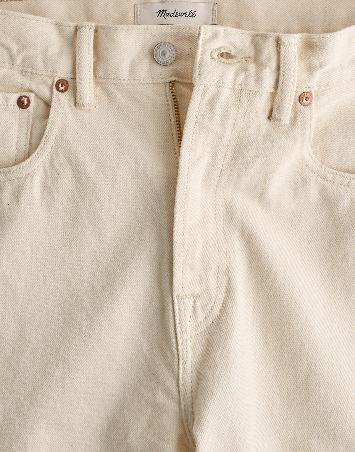 Madewell The 1991 Loose Straight Jean Ecru