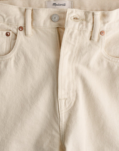 Madewell The 1991 Loose Straight Jean Ecru