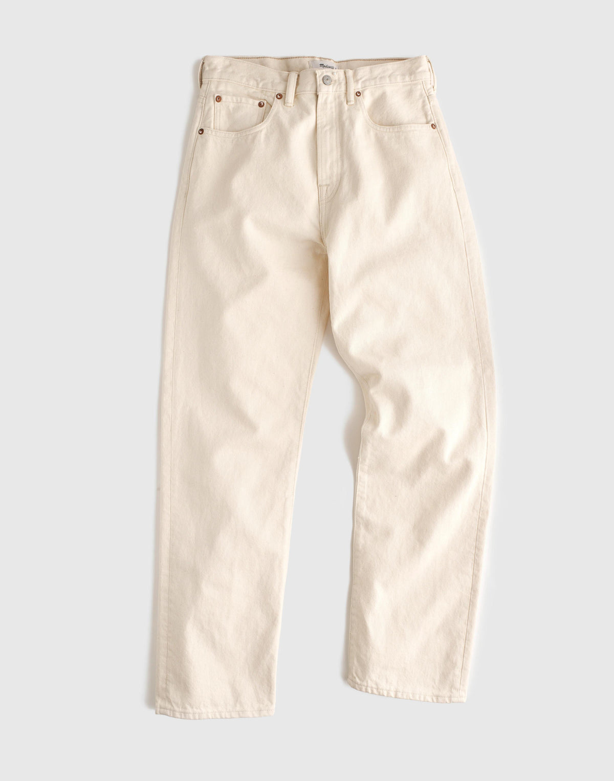 Madewell The 1991 Loose Straight Jean Ecru