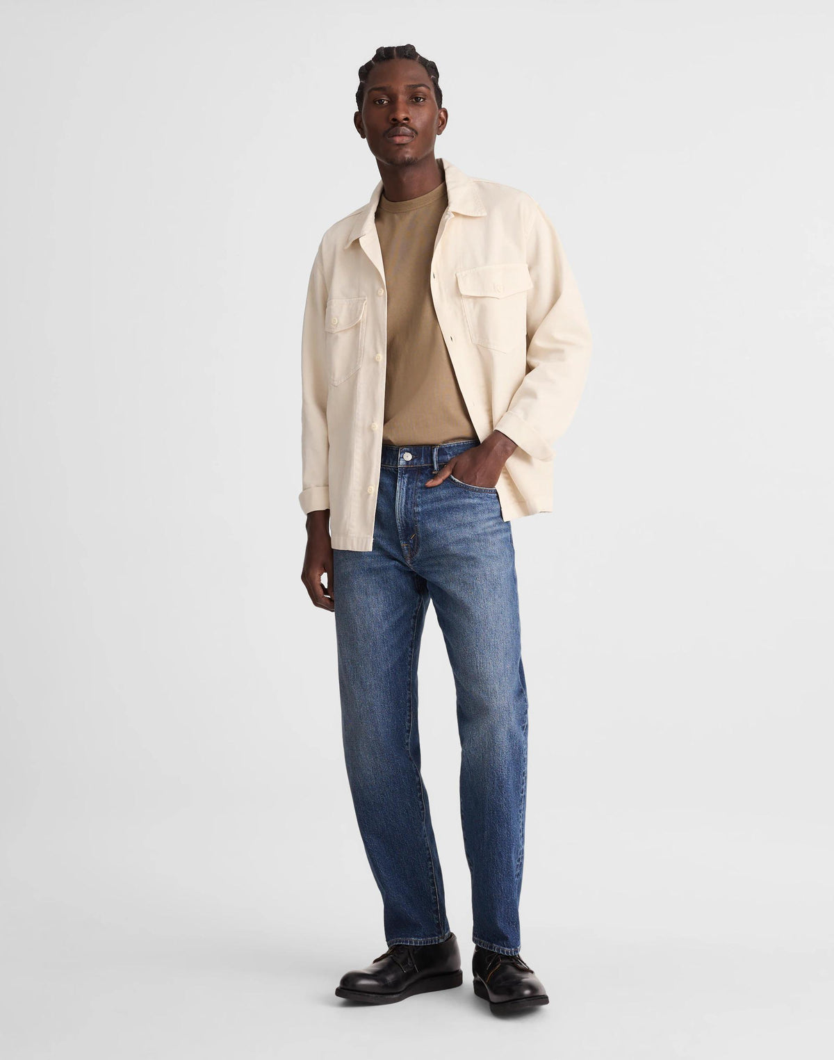 Madewell Relaxed Taper Jeans Casner Wash