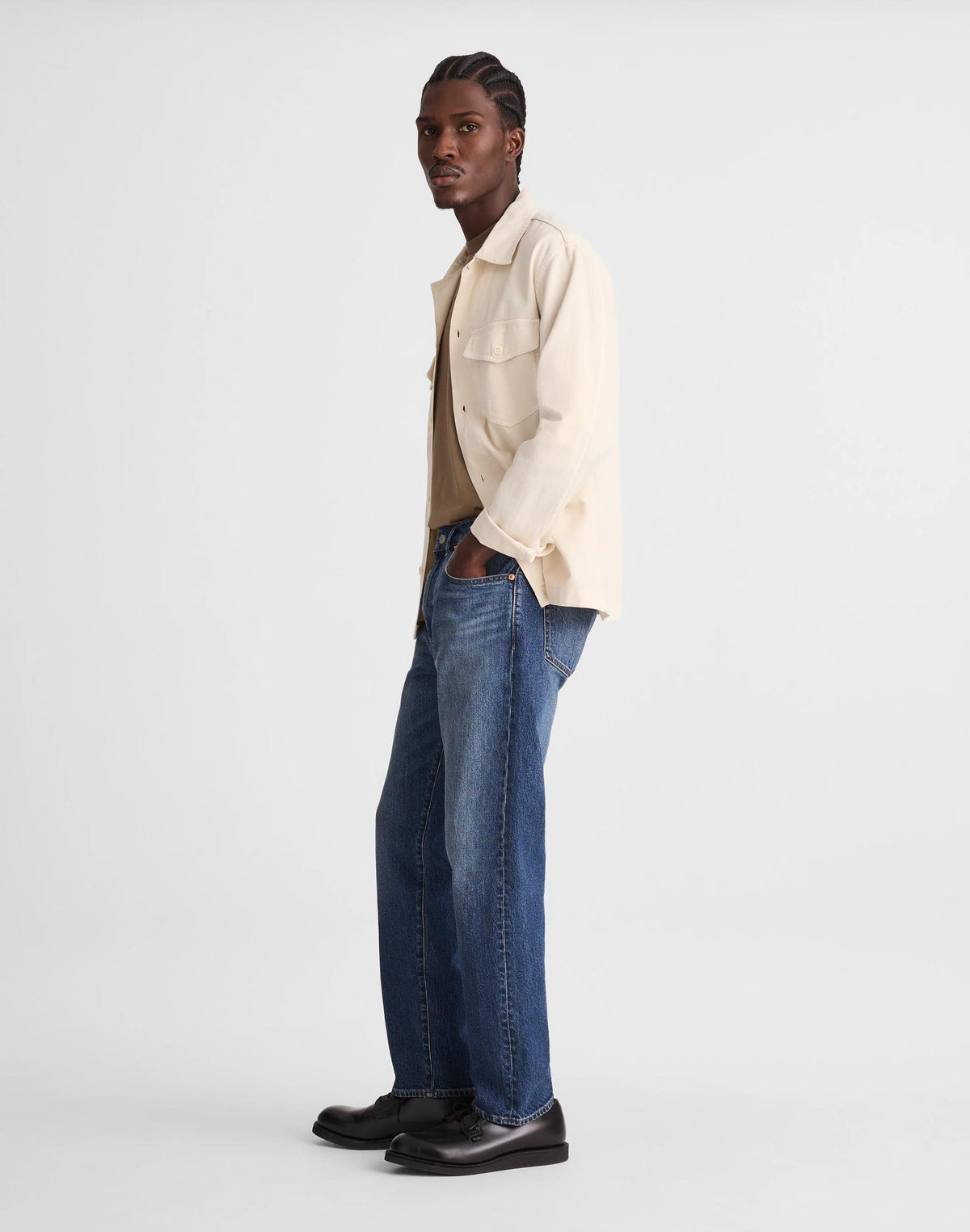 Madewell Relaxed Taper Jeans Casner Wash