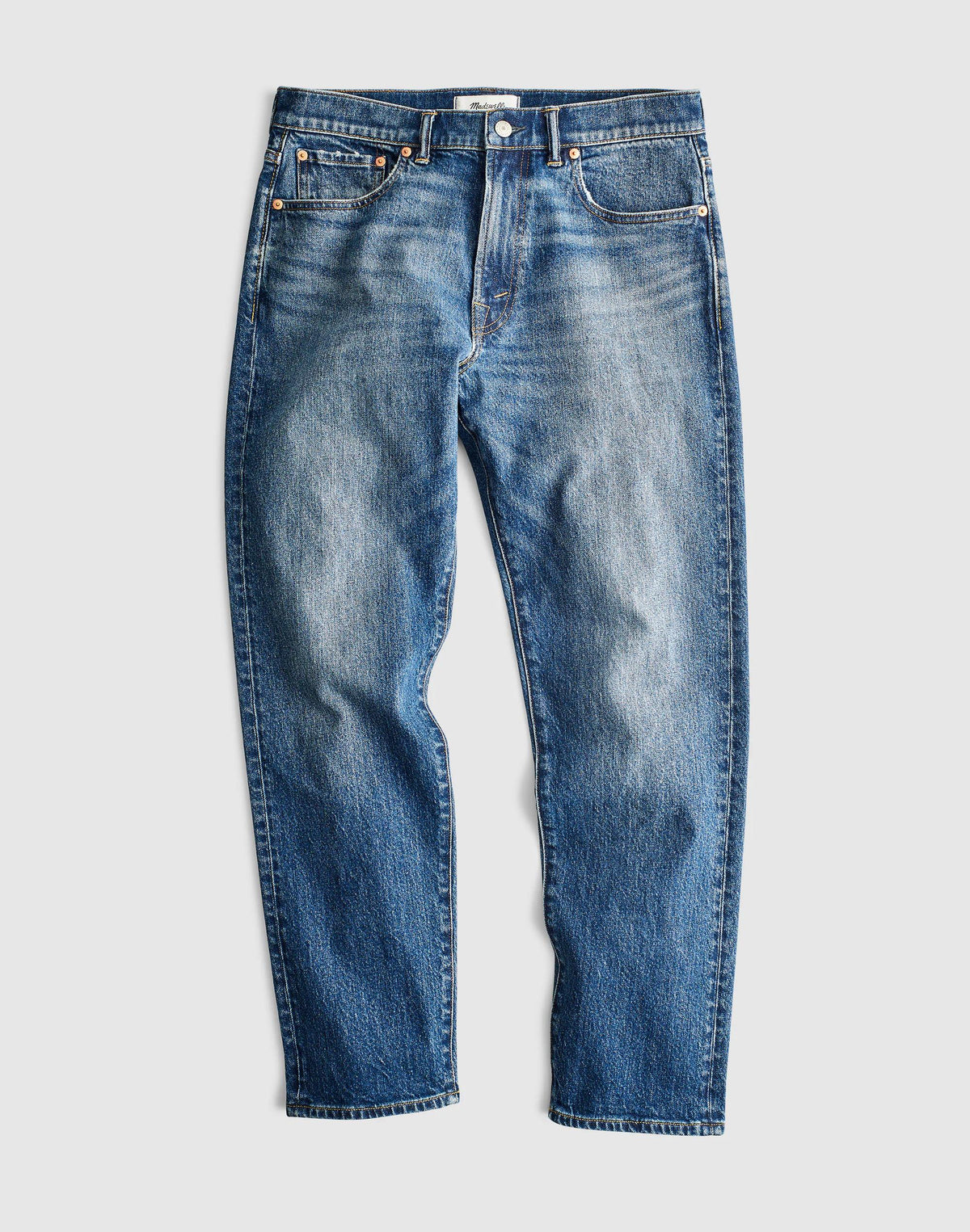 Madewell Relaxed Taper Jeans Casner Wash