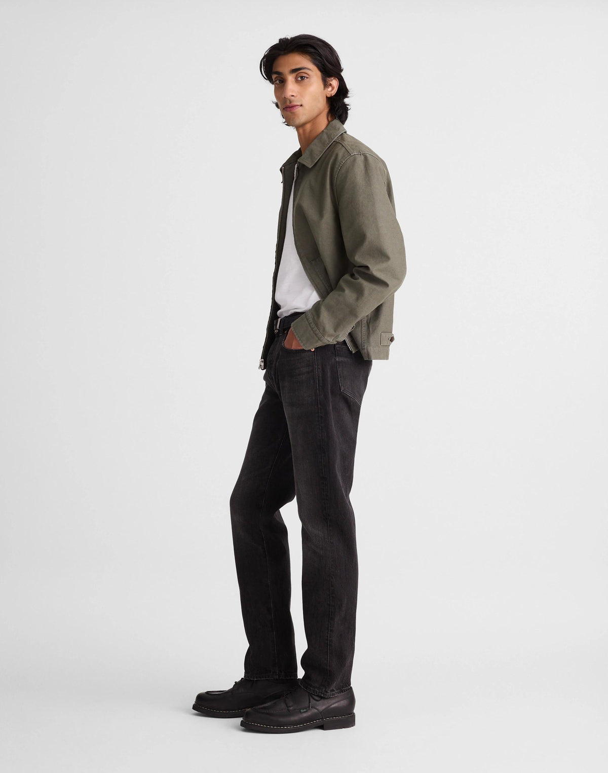 Madewell The Slim Straight Jean Fairmount Wash