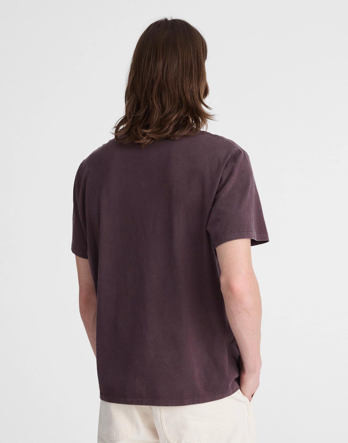 Madewell The Rockaway Tee Rum Raisin