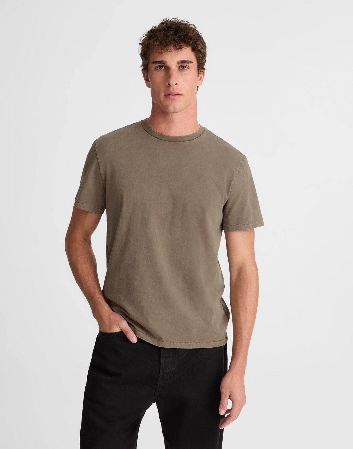 Madewell The Rockaway Tee Smoky Taupe