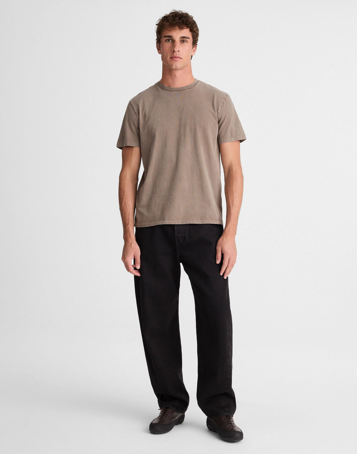 Madewell The Rockaway Tee Smoky Taupe