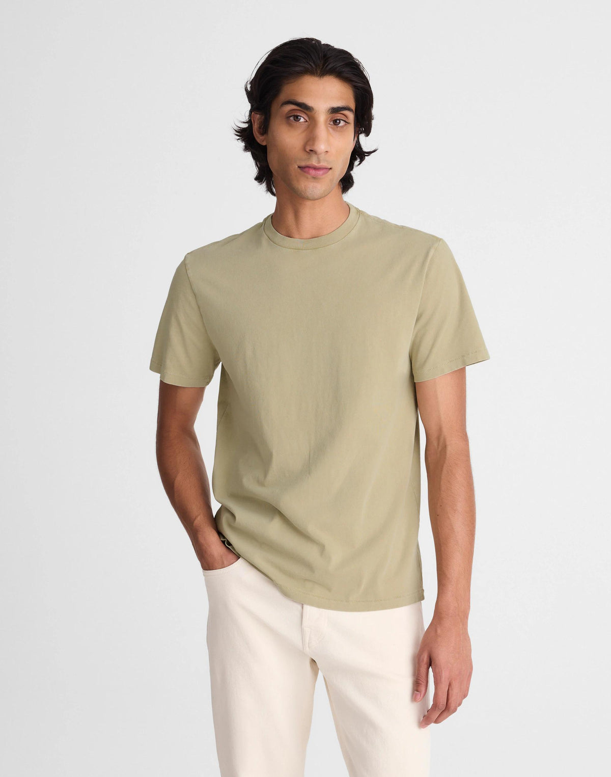 Madewell The Rockaway Tee Dusty Celadon