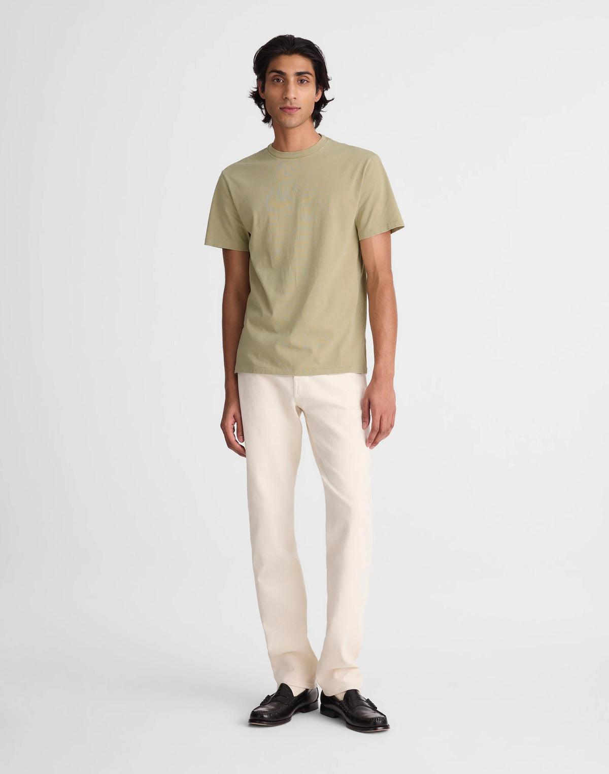 Madewell The Rockaway Tee Dusty Celadon