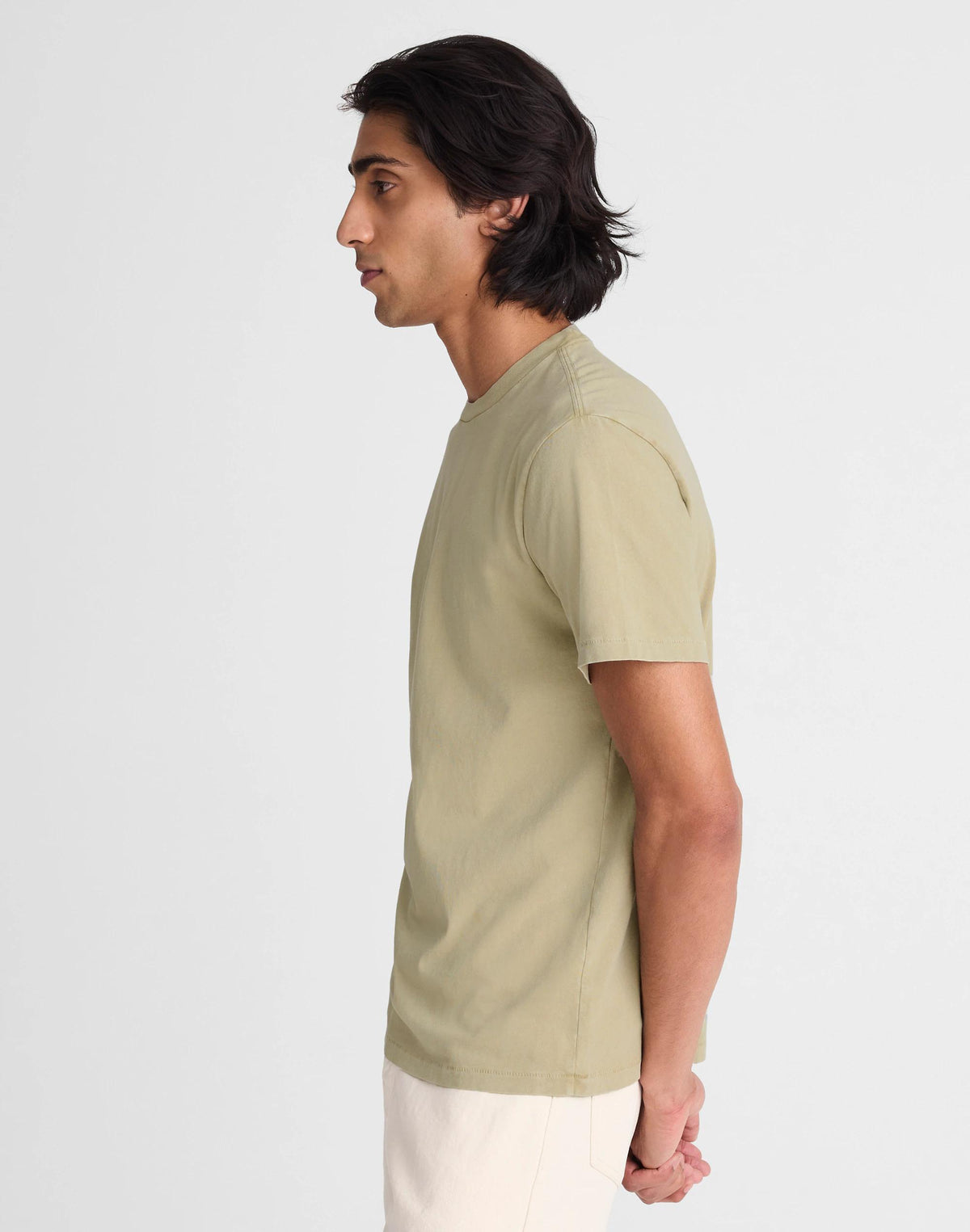 Madewell The Rockaway Tee Dusty Celadon