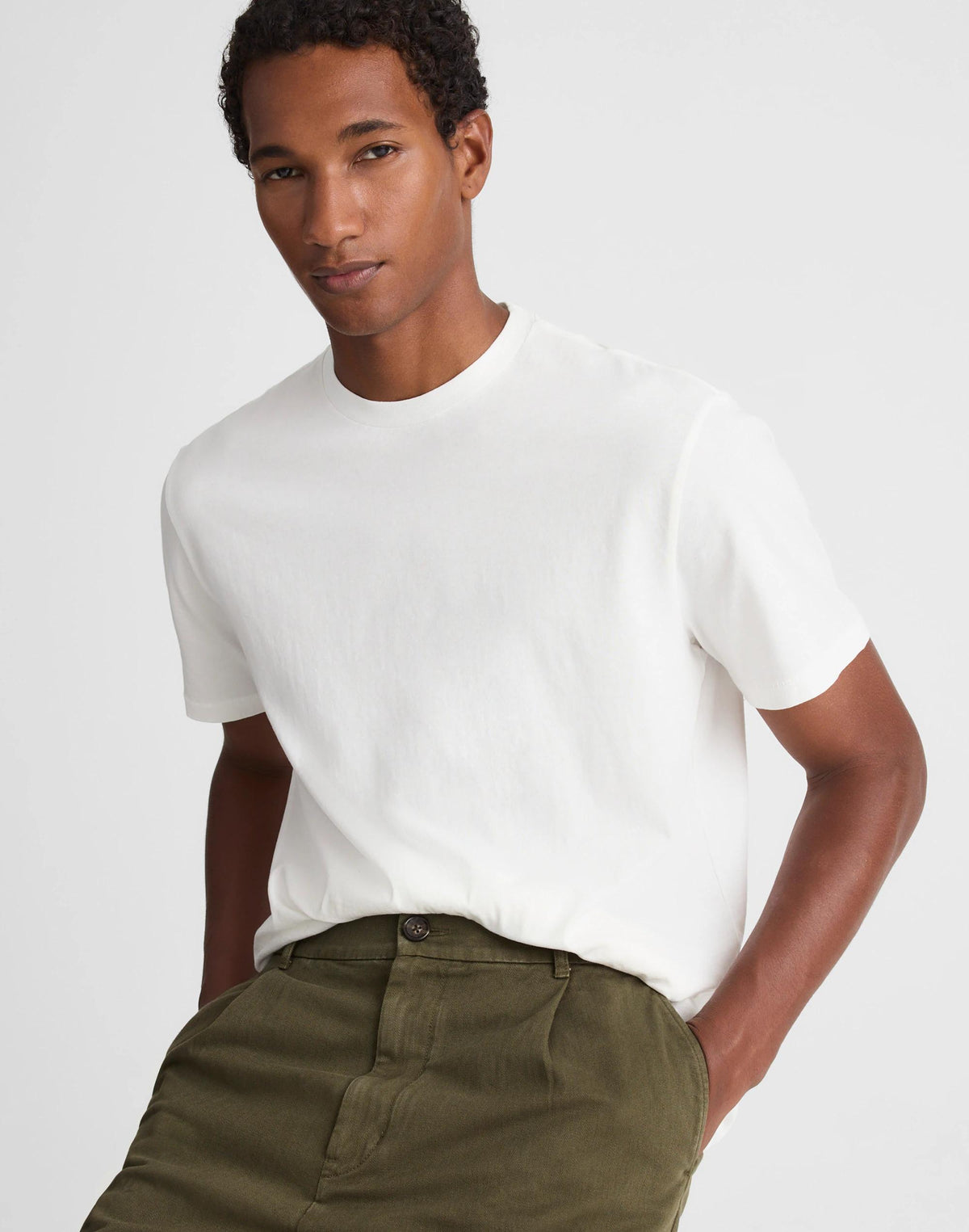 Madewell The Rockaway Tee Soft White