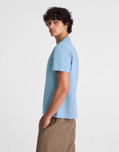 Madewell Garment-Dyed Allday Crewneck Tee Tranquil Blue