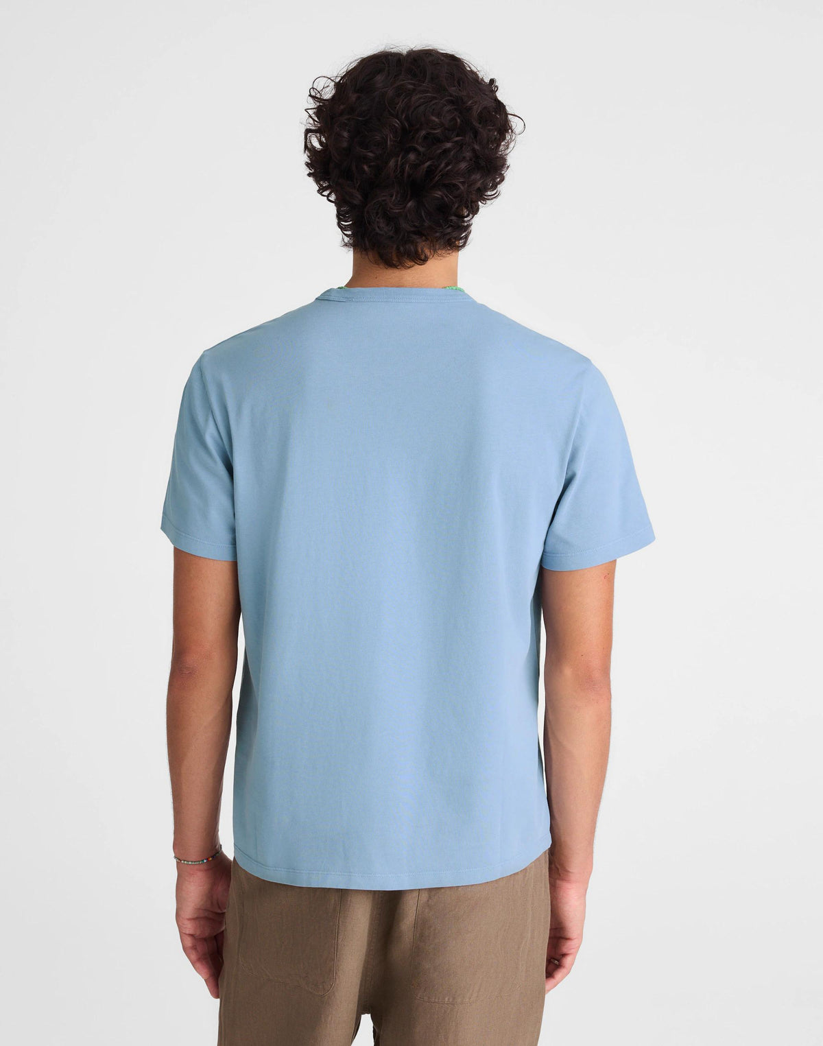 Madewell Garment-Dyed Allday Crewneck Tee Tranquil Blue
