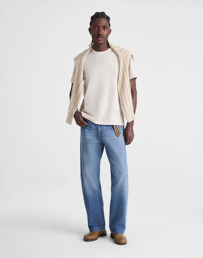 Madewell Garment-Dyed Allday Crewneck Tee Form Grey