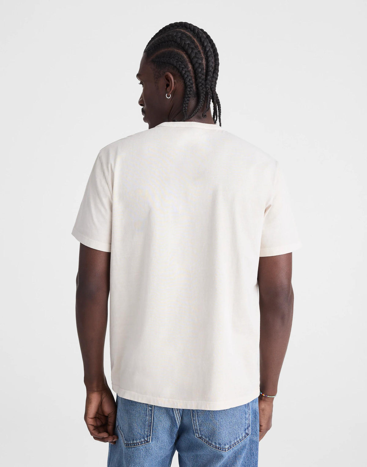Madewell Garment-Dyed Allday Crewneck Tee Form Grey