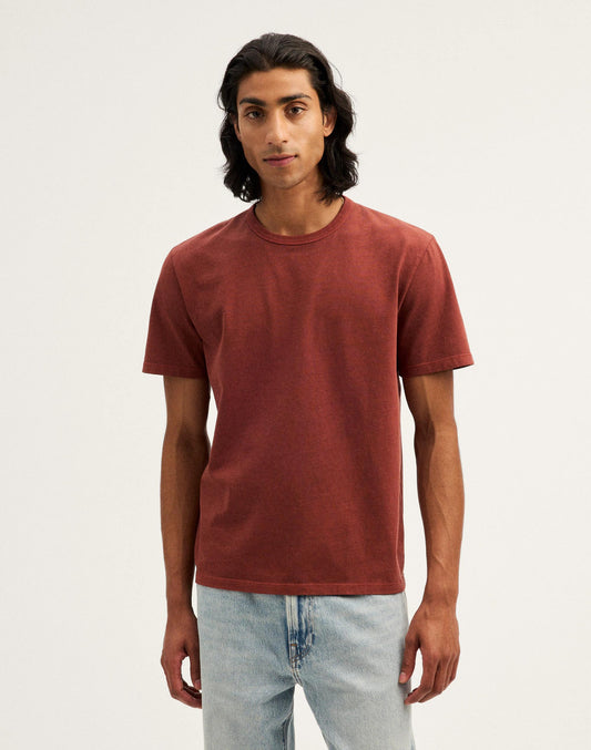 Madewell Garment-Dyed Allday Crewneck Tee Henna