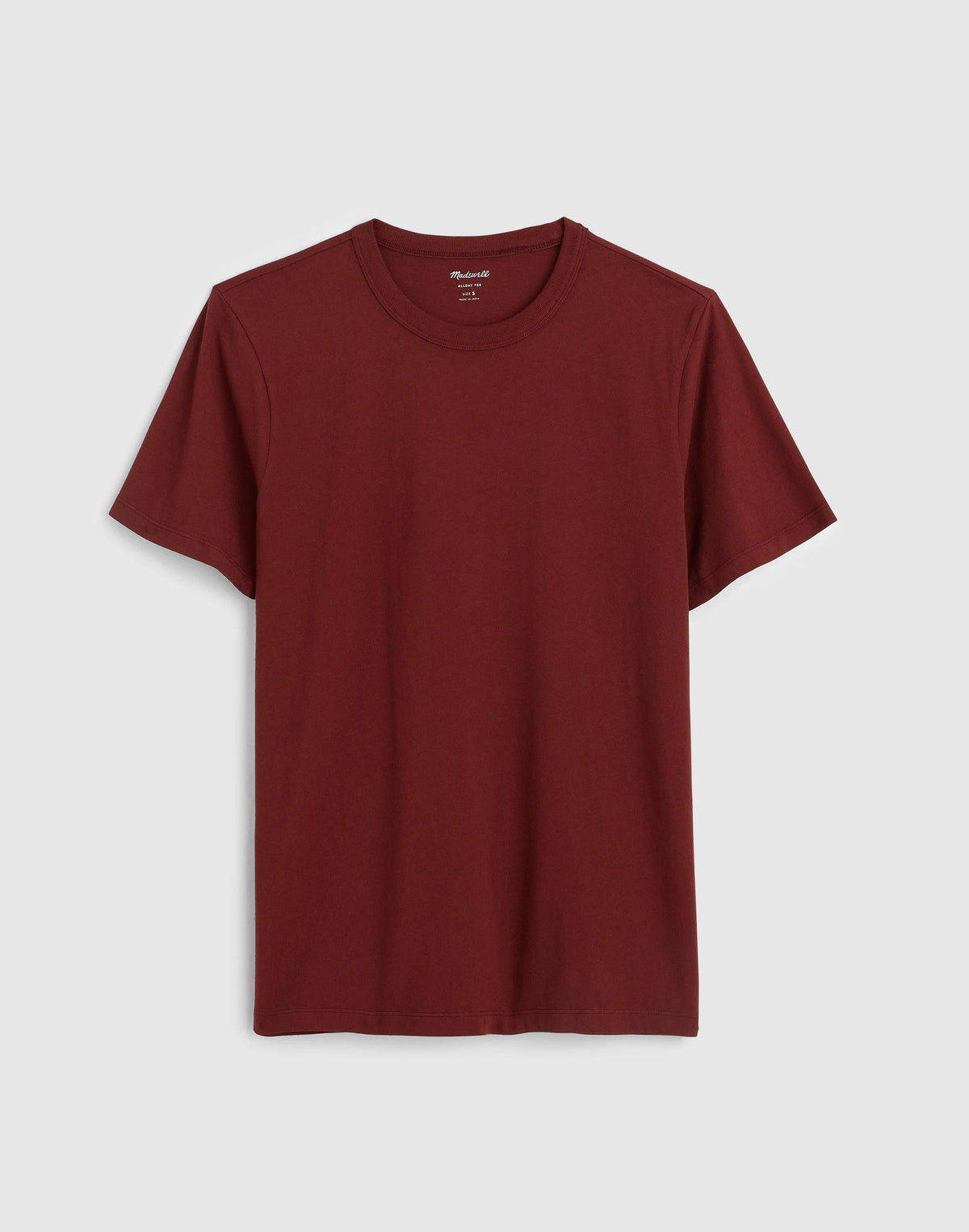 Madewell Garment-Dyed Allday Crewneck Tee Henna